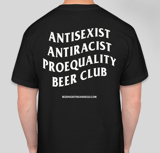 BRIENNE @RATMAGNET LEGAL FUND CHARITY TEE Fundraiser - unisex shirt design - back