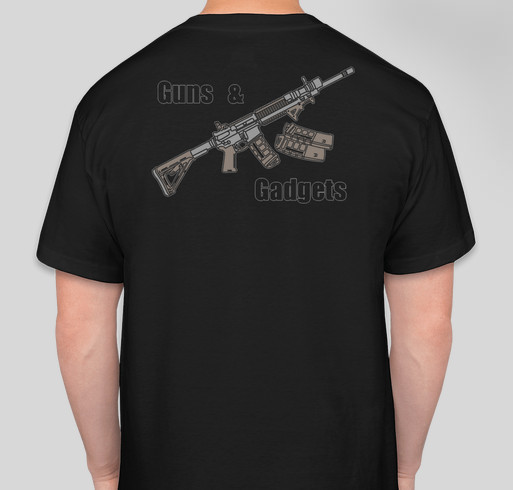Guns & Gadgets Patriotic Fundraiser - unisex shirt design - back
