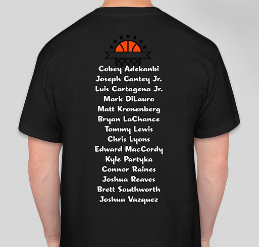 Support CT Elite Team Taylor Fundraiser - unisex shirt design - back