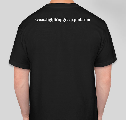 Help spread the word Muscular and Neuromuscular diseases Fundraiser - unisex shirt design - back