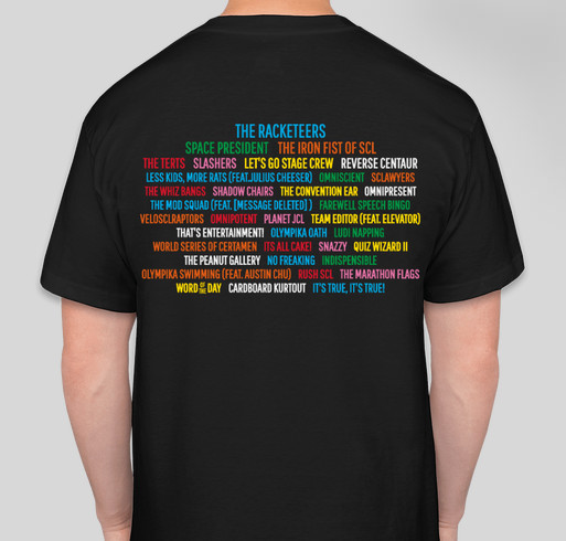 2021 NSCL Festival Tee Fundraiser - unisex shirt design - back