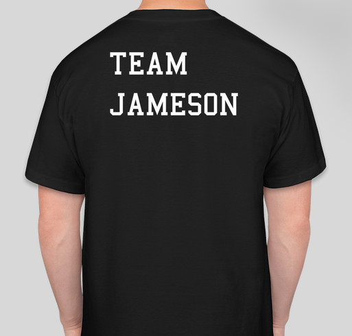 Team Jameson Fundraiser - unisex shirt design - back