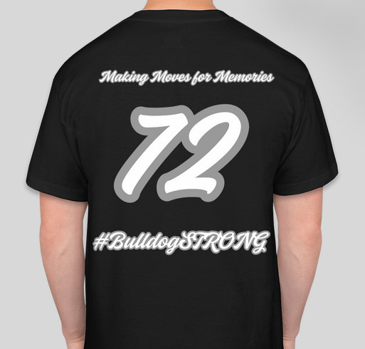I.S. 72 Making Moves for Memories Fundraiser - unisex shirt design - back