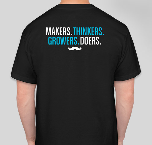 MovembeRico'14 Fundraiser - unisex shirt design - back
