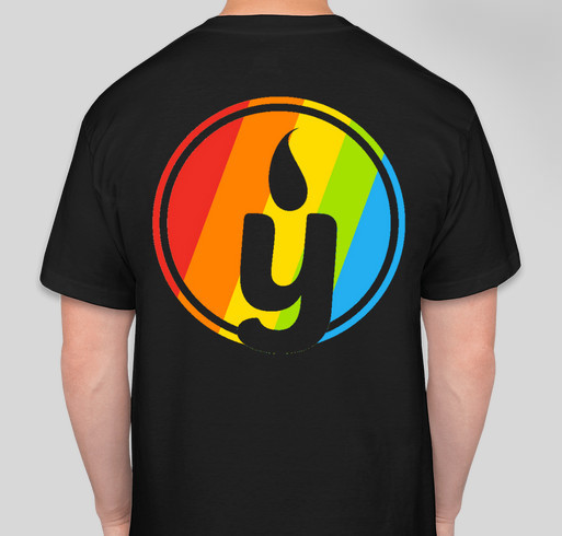 YRUUPRIDE Official T-Shirt Fundraiser - unisex shirt design - back
