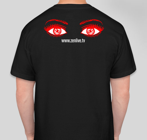 Girls Eye View Fundraiser - unisex shirt design - back