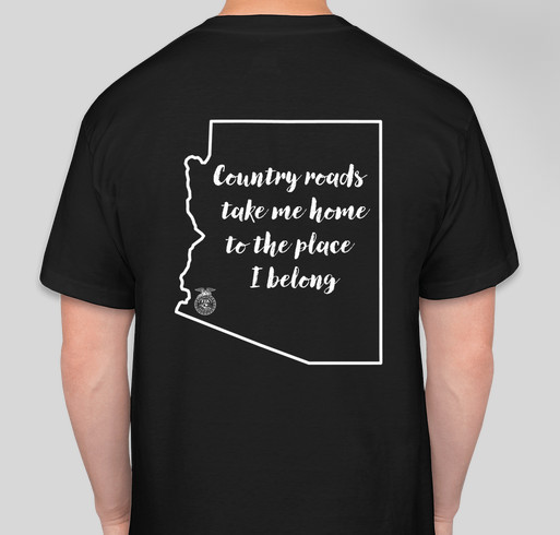 Cotton Ball Barn Dance Fundraiser - unisex shirt design - back