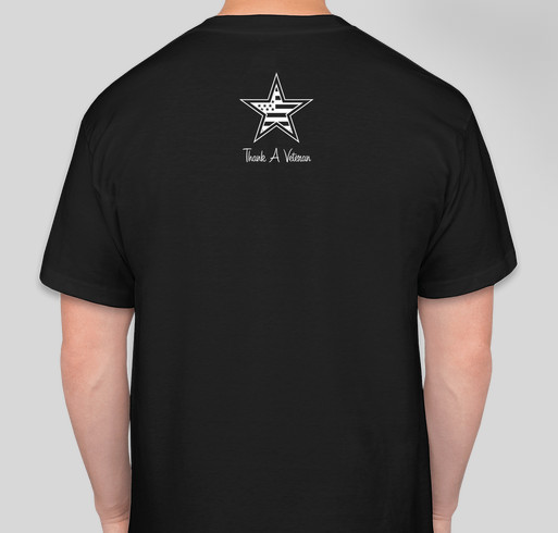 Veterans Portrait Project Love Fundraiser - unisex shirt design - back