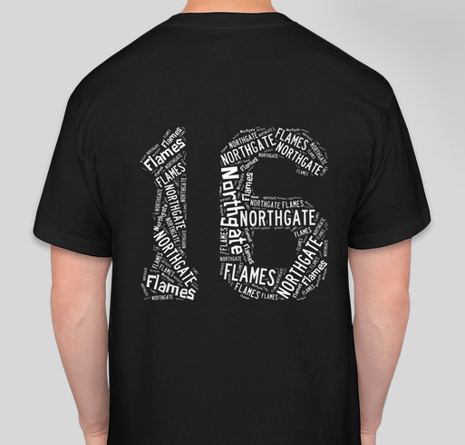Northgate French Club Fundraiser - unisex shirt design - back