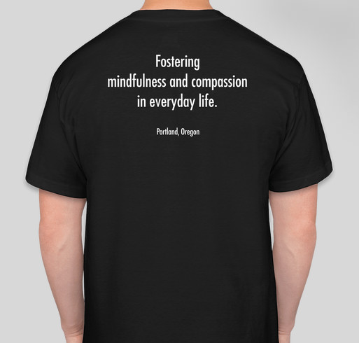 Dharma Rain Zen Center Fundraiser - unisex shirt design - back