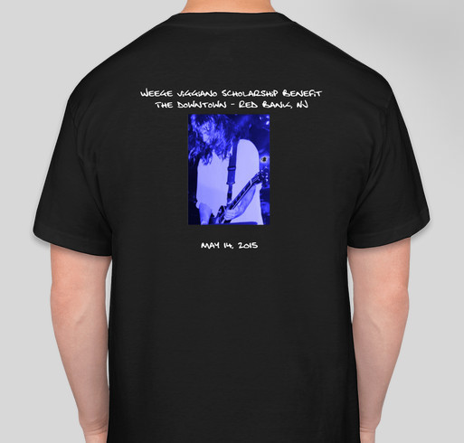 Weege Viggiano Scholarship Benefit Fundraiser - unisex shirt design - back