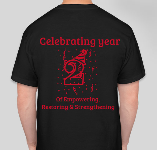 Fruits of the Family Table 2 Year Anniversary Fundraiser - unisex shirt design - back