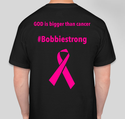 Fundraising for Bobbie Fundraiser - unisex shirt design - back