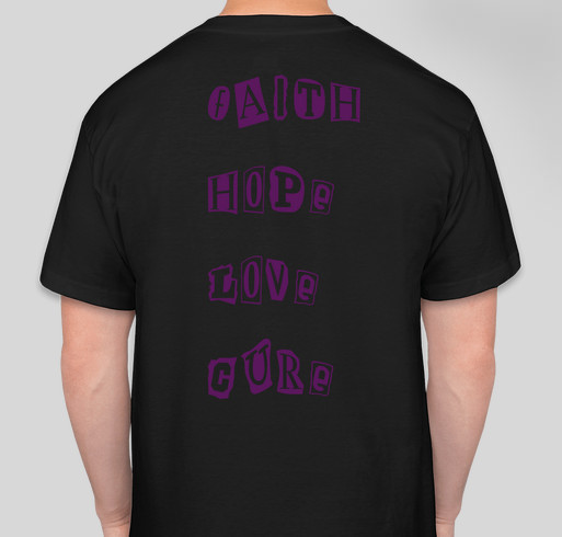 Fibromyalgia Awareness Fundraiser - unisex shirt design - back