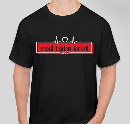 Red Tutu Trot 2020 Fundraiser - unisex shirt design - front