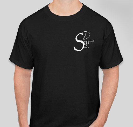 Support 4 Sami Fundraiser - unisex shirt design - front