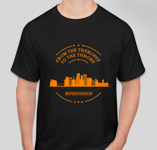 Operation Heat Fundraiser - unisex shirt design - front