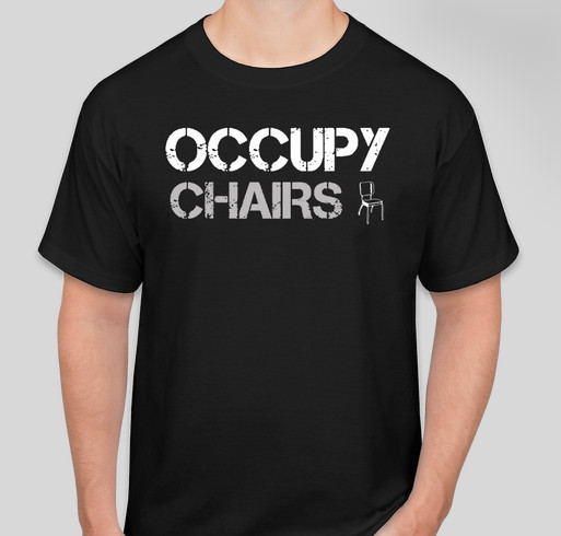 Occupy Chairs: A Tesla Takeover 2023 Limited Edition T-Shirt Fundraiser - unisex shirt design - front