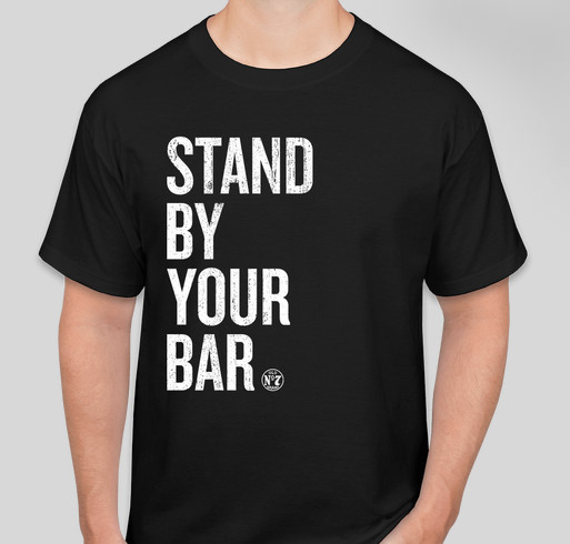 HAIGHT, CA - Stand By Your Bar Fundraiser - unisex shirt design - back