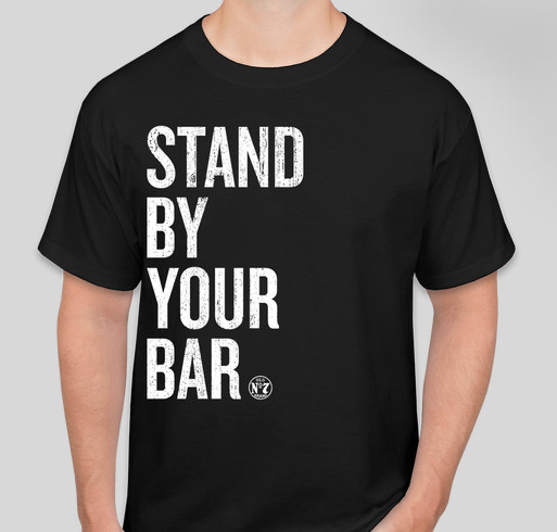 L.A., CA - Stand By Your Bar Fundraiser - unisex shirt design - back