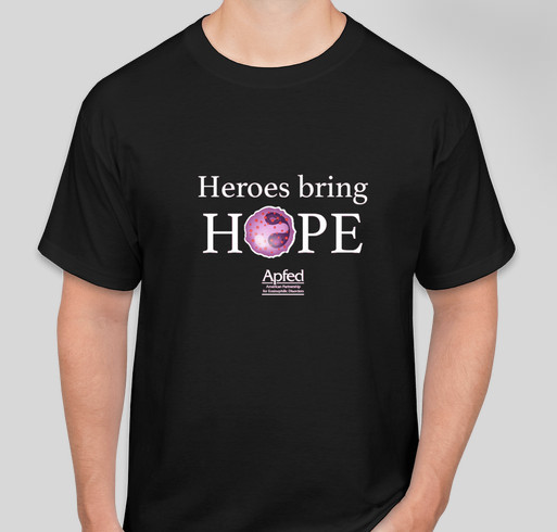 Heroes Bring HOPE Fundraiser - unisex shirt design - front