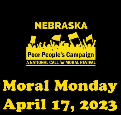 Moral Monday April 17, 2023 shirt design - zoomed