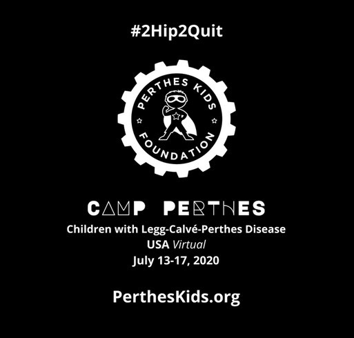Camp Perthes Virtual Camp Tee shirt design - zoomed