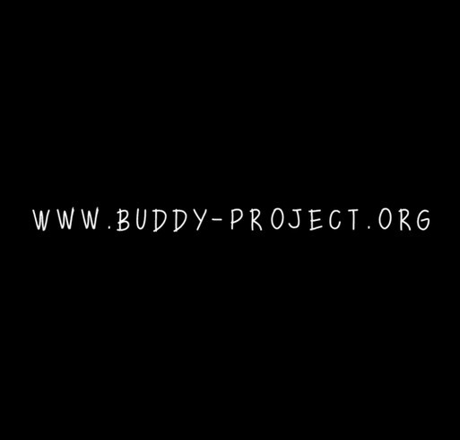 Buddy Project shirt design - zoomed