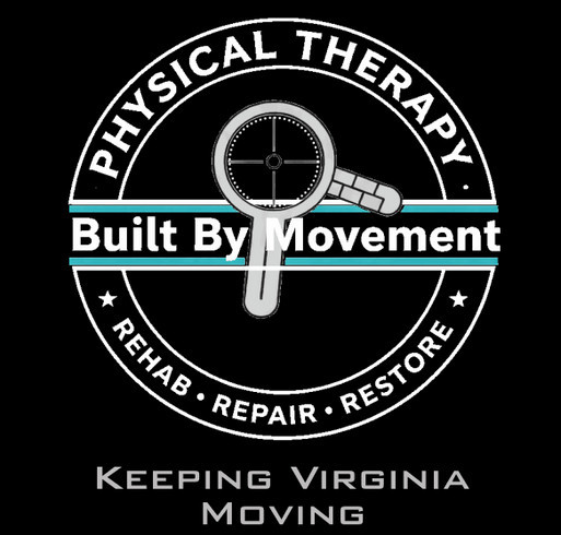 APTA Virginia T-shirt fundraiser shirt design - zoomed