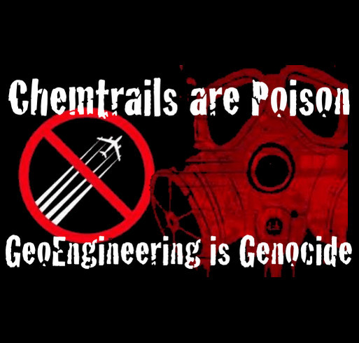 Florida Skywatch Global March Against Chemtrails & GeoEngineering shirt design - zoomed
