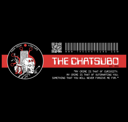 Official Chatsubo Bar & Grill T-Shirt shirt design - zoomed