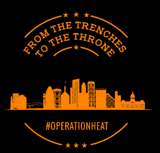 Operation Heat shirt design - zoomed