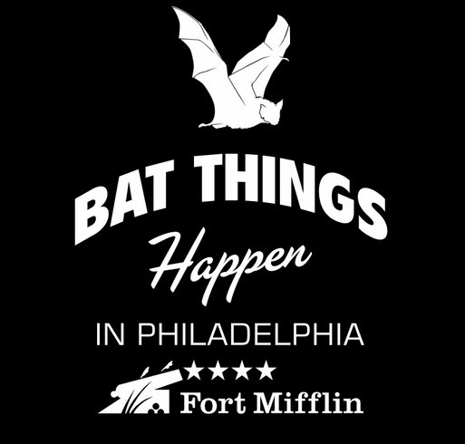 Bat Houses at Fort Mifflin for Peter's Eagle Project shirt design - zoomed