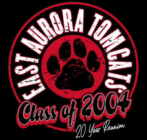 2004 Tomcat 20 Year Reunion shirt design - zoomed
