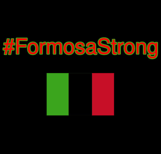 Mama Formosa's Rebuilding Fund shirt design - zoomed