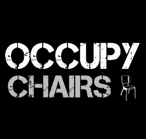 Occupy Chairs: A Tesla Takeover 2023 Limited Edition T-Shirt shirt design - zoomed