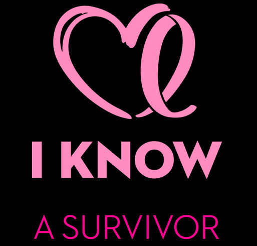 Sheena's Survivorship for Breast Cancer shirt design - zoomed