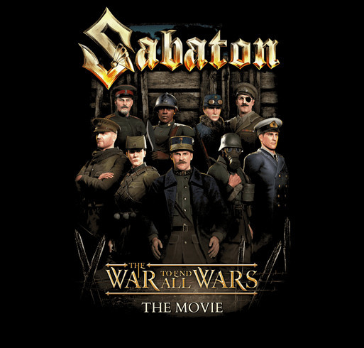 The War to End All Wars Movie Poster Merch shirt design - zoomed