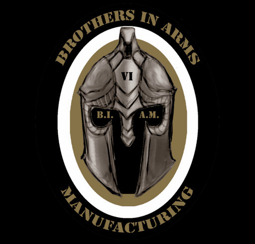 Brothers In Arms Manufacturing shirt design - zoomed