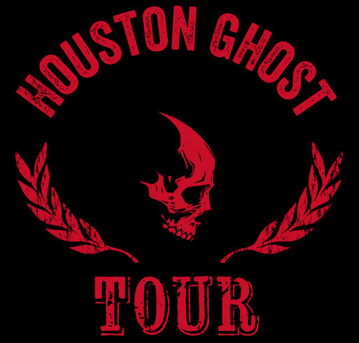 Houston Ghost Tour - Free For Life T-Shirt shirt design - zoomed
