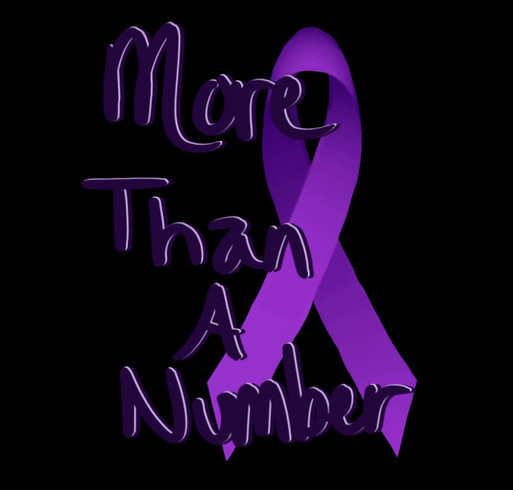 More than a Number shirt design - zoomed