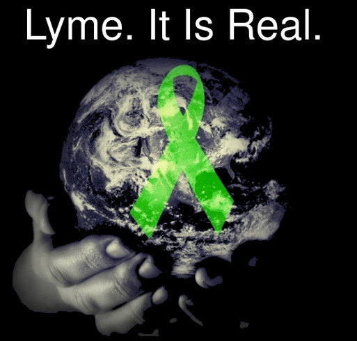 2014 Lyme Disease Awareness Campaign shirt design - zoomed
