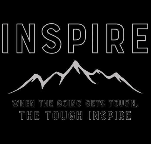 Support INSPIRE for people with disabilities / special needs! shirt design - zoomed