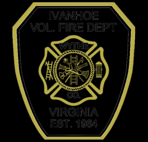 Ivanhoe Volunteer Fire Department T Shirt Fundraiser shirt design - zoomed