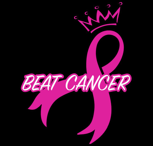 Breast Cancer Tee Fundraiser shirt design - zoomed