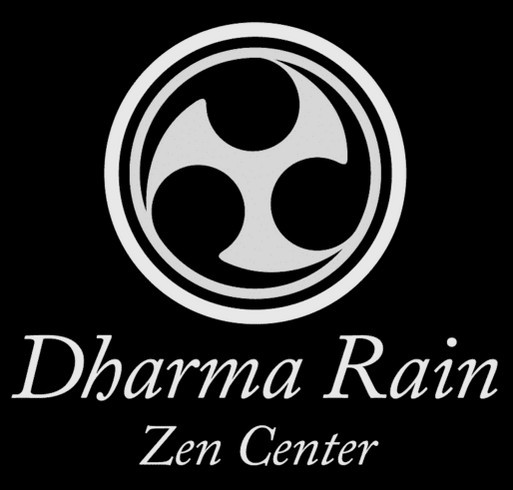 Dharma Rain Zen Center shirt design - zoomed