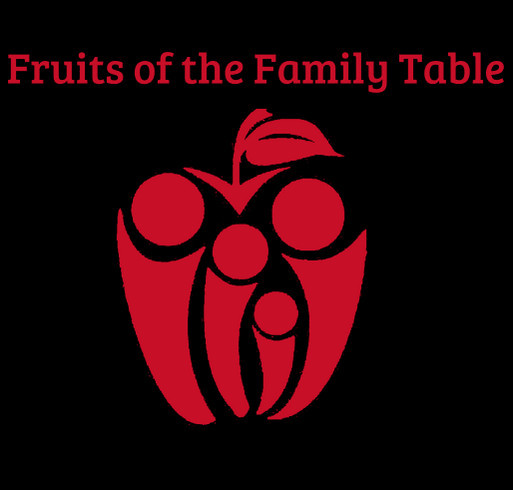 Fruits of the Family Table 2 Year Anniversary shirt design - zoomed