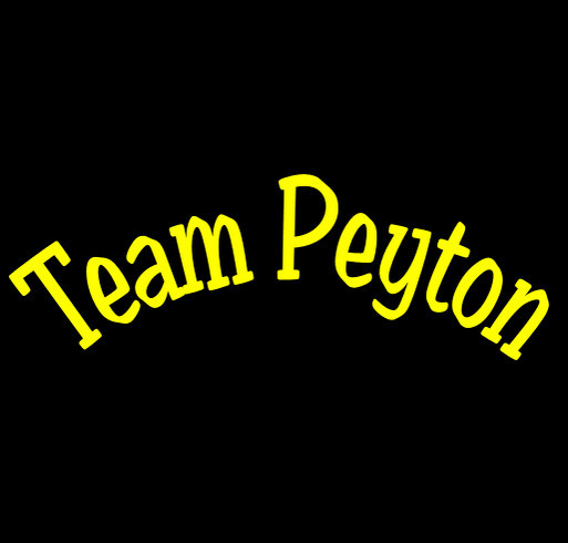 Team Peyton! shirt design - zoomed