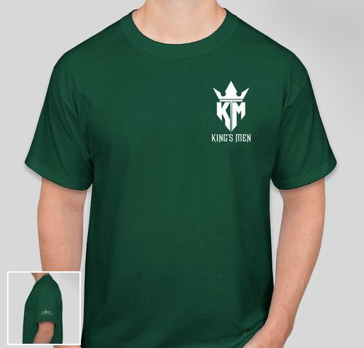HCC The King's Men Logo Fundraiser - unisex shirt design - front