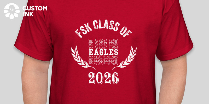  Class of 2026 T-Shirt Sale Custom Ink Fundraising 